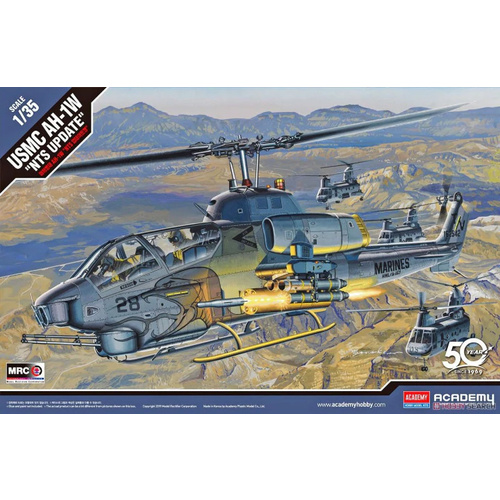 Academy - 1/35 USMC AH-1W "NTS Update" Plastic Model Kit [12116]