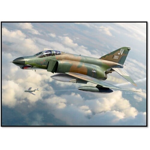 Academy - 1/32 USAF F-4E "Vietnam War" (8 Decal sets included) *Aus Decals* [12133]