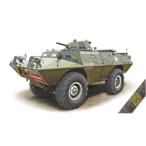 Ace Model - 1/72 V-100 (XM-706 E1) Commando Car Plastic Model Kit [72431]