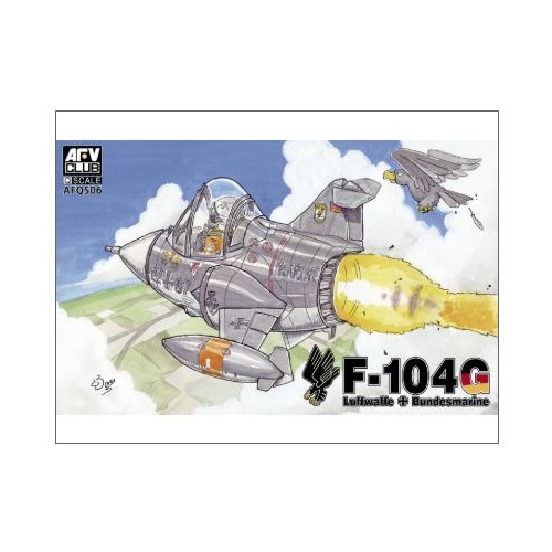 AFV Club - Egg Plane F-104G Luftwaffe/Bundesmarine