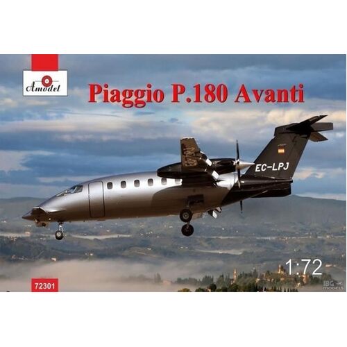 Amodel 1/72 Piaggio P.180 Avanti Plastic Model Kit [72301]