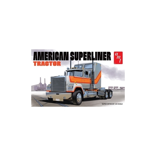 AMT - 1/24 American Superliner Semi Truck Cab Plastic Kit