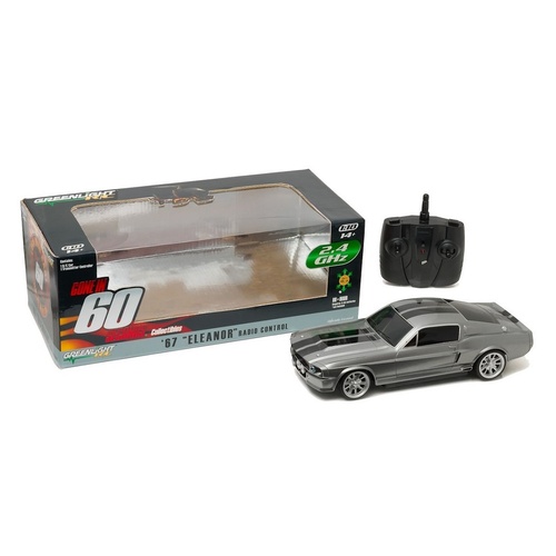 Greenlight Collectibles - 1/18 Remote Control Eleanor 1967 Mustang Gone in Sixty Seconds Movie - GL91001