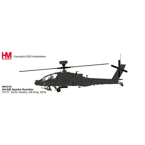 Hobby Master - 1/72 AH-64E Apache Guardian 73117 US Army