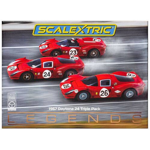 Scalextric - 1967 Daytona 24 Triple Pack - C4391A