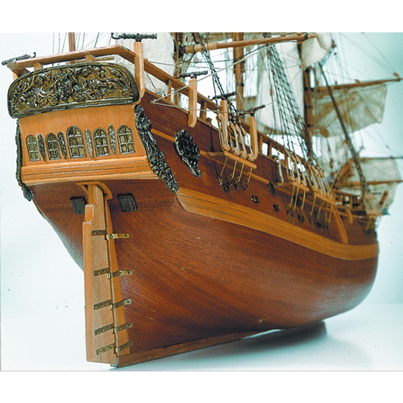 artesania - 1/60 endeavour wooden ship kit - artesania latina