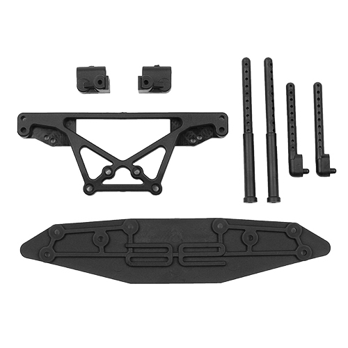 Supporto Motore In Alluminio + Coperchio Ingranaggio ASSOCIATED RC10DS (AG15/ASC6608)