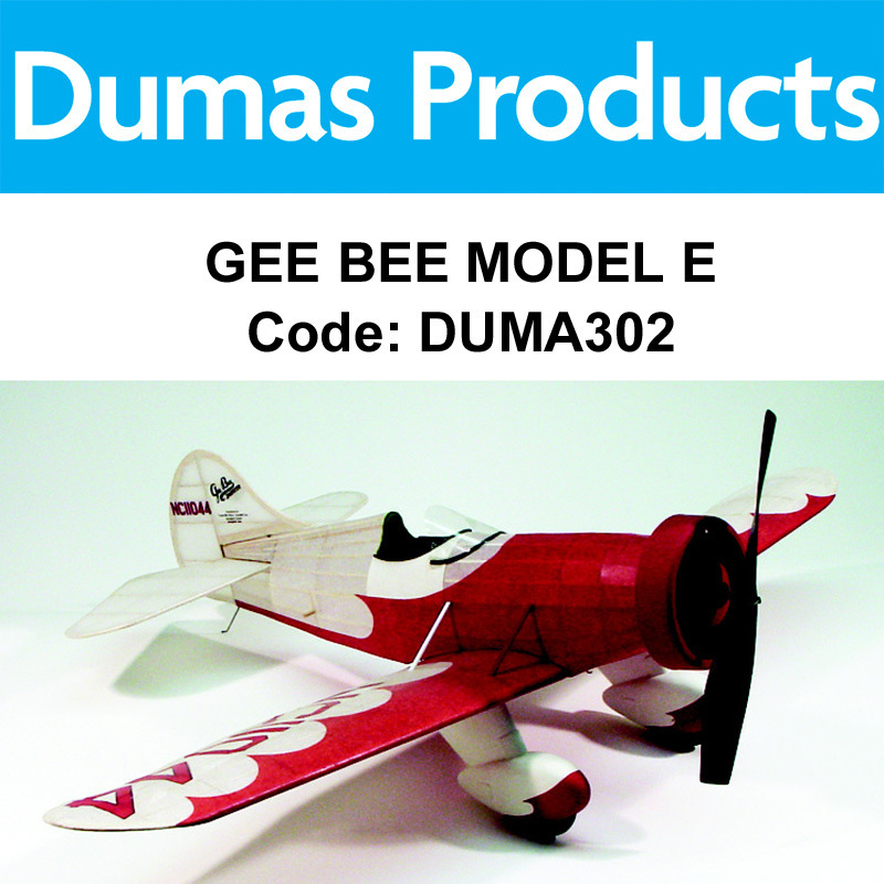 R/Powered Gee Bee Model E 30 Wing