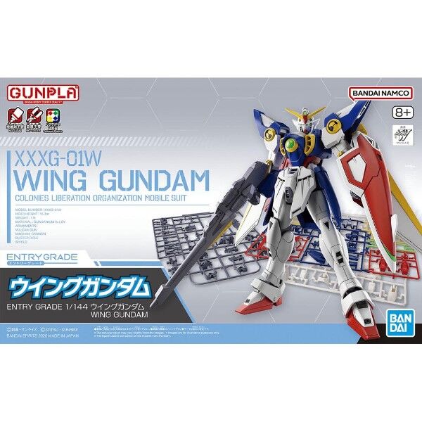 Bandai - Entry Grade 1/144 Wing Gundam