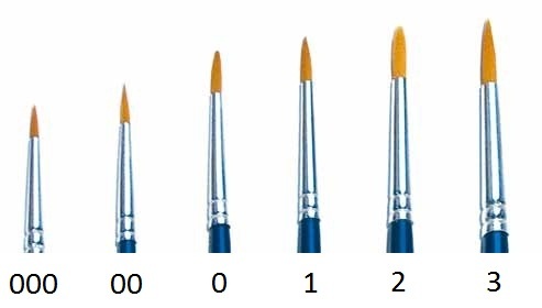 00 paint brush