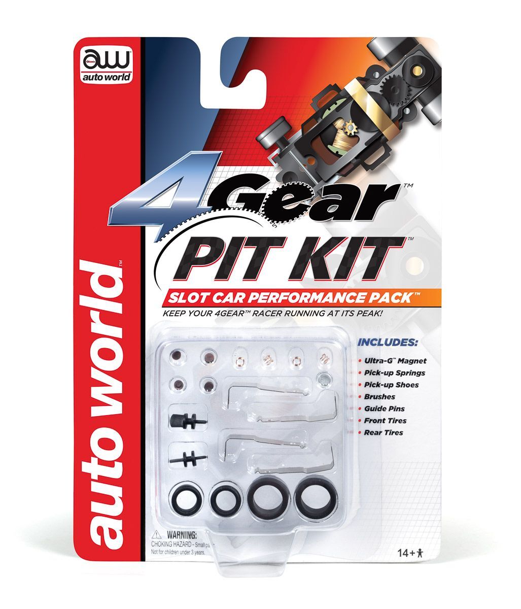 Auto World - 4 Gear Pit Kit Slot Car Accessory - SCA230
