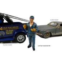 American Diorama - 1/24 Bill Tow Truck Driver Figure Accessory