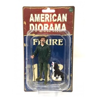 American Diorama - 1/18 Patrick the customer w/Dog figure