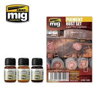 Ammo by MIG Weathering Pigment Rust Set