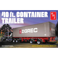 AMT - 1/25 40 ft. Container Trailer