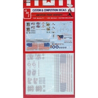 AMT - 1/25 American pride graphic decals