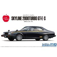 Aoshima - 1/24 Nissan KHGC211 Skyline HT2000 Turbo GT-E S 1981