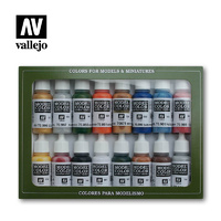 Vallejo - Model Colour Folkstone Basics 16 Color Set