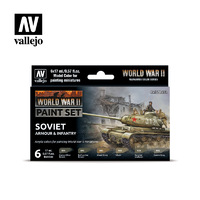 Vallejo - WWII Soviet Armour & Infantry(6 Pce)