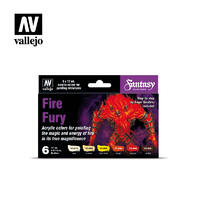 Vallejo - Fire Fury Paint Set
