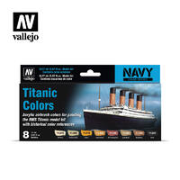 Vallejo - Titanic Colors Paint Set