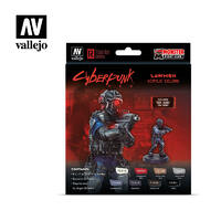 Vallejo - Cyberpunk Red - Lawman Paint Set