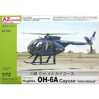 AZ Models AZ7427 1/72 OH-6A International  Plastic Model Kit