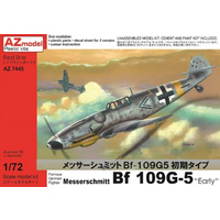 AZ Models AZ7445 1/72 Bf 109G-5 Early Plastic Model Kit