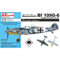 AZ Models AZ7453 1/72 Bf 109G-6 JG.53 Plastic Model Kit