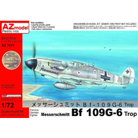 AZ Models AZ7511 1/72 Bf 109G-6 Trop Plastic Model Kit
