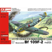 AZ Models AZ7530 1/72 Bf 109F-2 Aces Plastic Model Kit