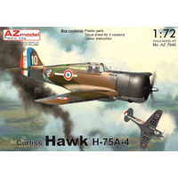 AZ Models AZ7646 1/72 Curtiss Hawk H-75A-4  Plastic Model Kit