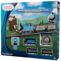 Bachmann - Deluxe Thomas and The Troublesome Trucks Train Set