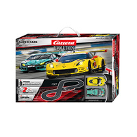 Carrera - Super Cars Huracan vs Corvette  slot car set