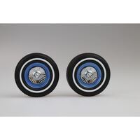 DDA - 1/18 Stock XP Falcon Wheels - Blue (4 Pce)