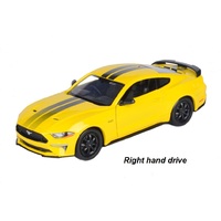 DDA - 1/24 2018 Ford Mustang GT (Right Hand Drive) - Yellow