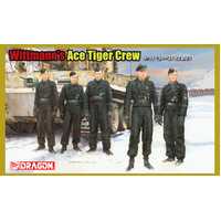 Dragon - 1/35 Wittmann's Ace Tiger Crew (5 Figure Set) Plastic Model Kit