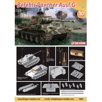 Dragon - 1/72 Befehls Panther Ausf.G Plastic Model Kit [7698]