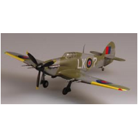 Easy Model - 1/72 Hurricane MkII 87 Squadron 1942 Assembled Model [37241]