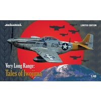 Eduard - 11142 1/48 US WWII fighter P-51D, VERY LONG RANGE: Tales of Iwojima Limited edition