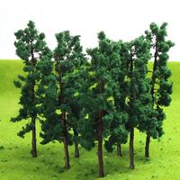 Eve Model - Trees Sycamore 8.5cm Dark Green HO (10pce)