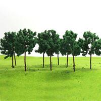 Eve Model - Trees Deciduous 9cm Dark Green HO (10 Pce)