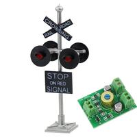 Eve Model - Crossing Signal 4 Heads LED 9-18v HO