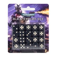 Warhammer 40k - Black Templars Dice Set
