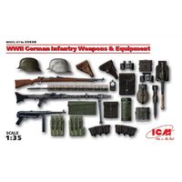 ICM - 1/35 WWII German Infantry Weapons & Equipment