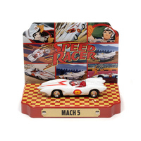 Johnny Lighting - 1/64 Speed Racer Mach 5 with Tin