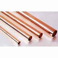 K&S - Round Copper Tube .36Mm Wall (1 Meter) 3Mm Od 1Pc