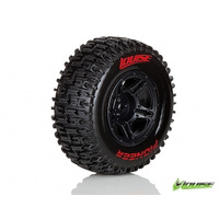 Pioneer - 1/10 Short Course Truck Tyres Black rear