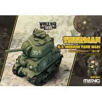 Meng - World War Toons Sherman Tank
