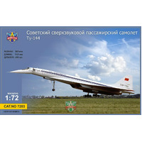 ModelSvit 7203 1/72 Tupolev Tu-144 supersonic airliner Plastic Model Kit